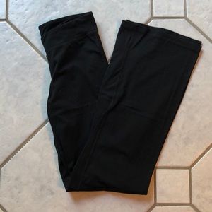 Black Boot Leg Yoga Pants